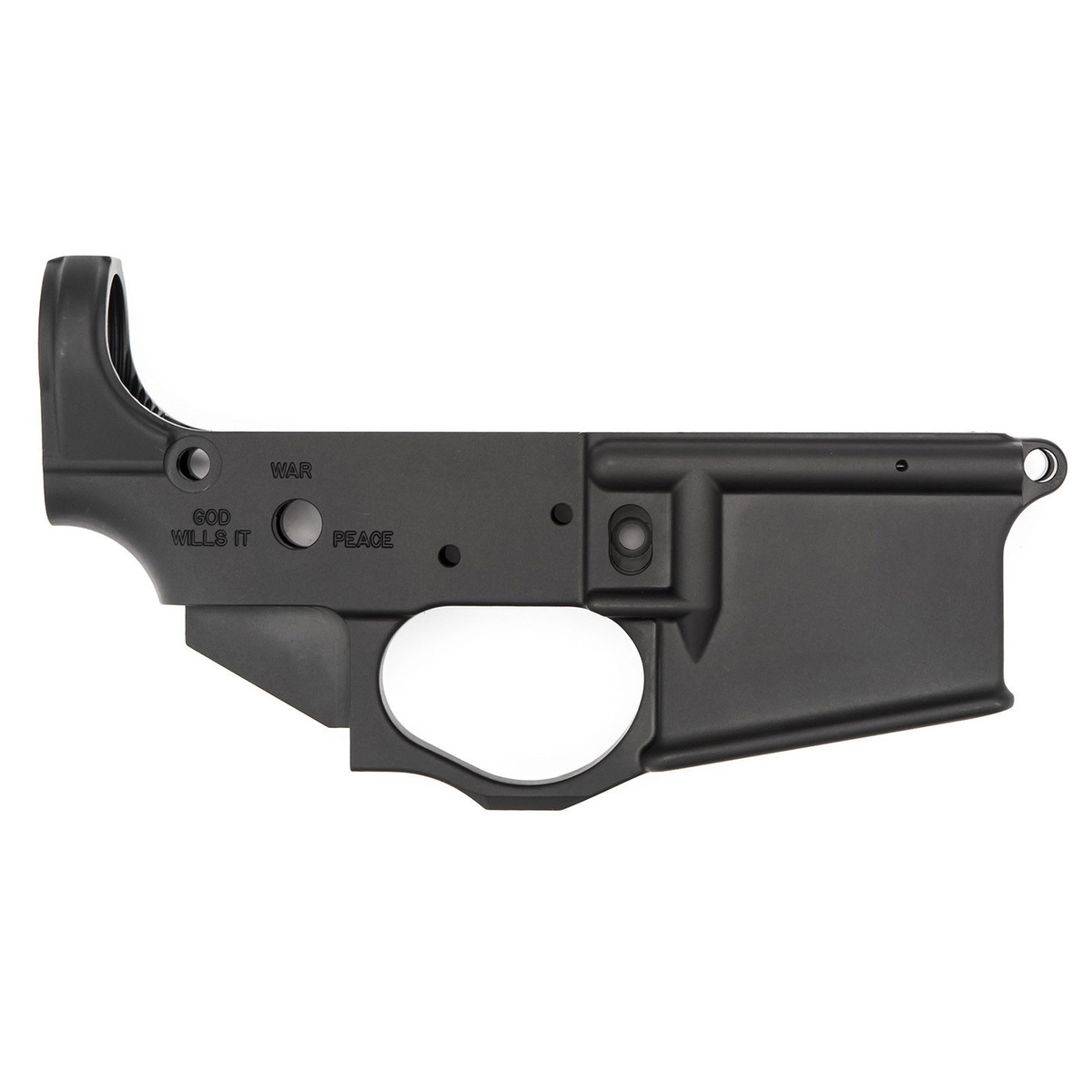 Spikes Tactical Crusader Black Open Stripped Lower Receiver Spikes Tactical Crusader Black Open Stripped Lower Receiver