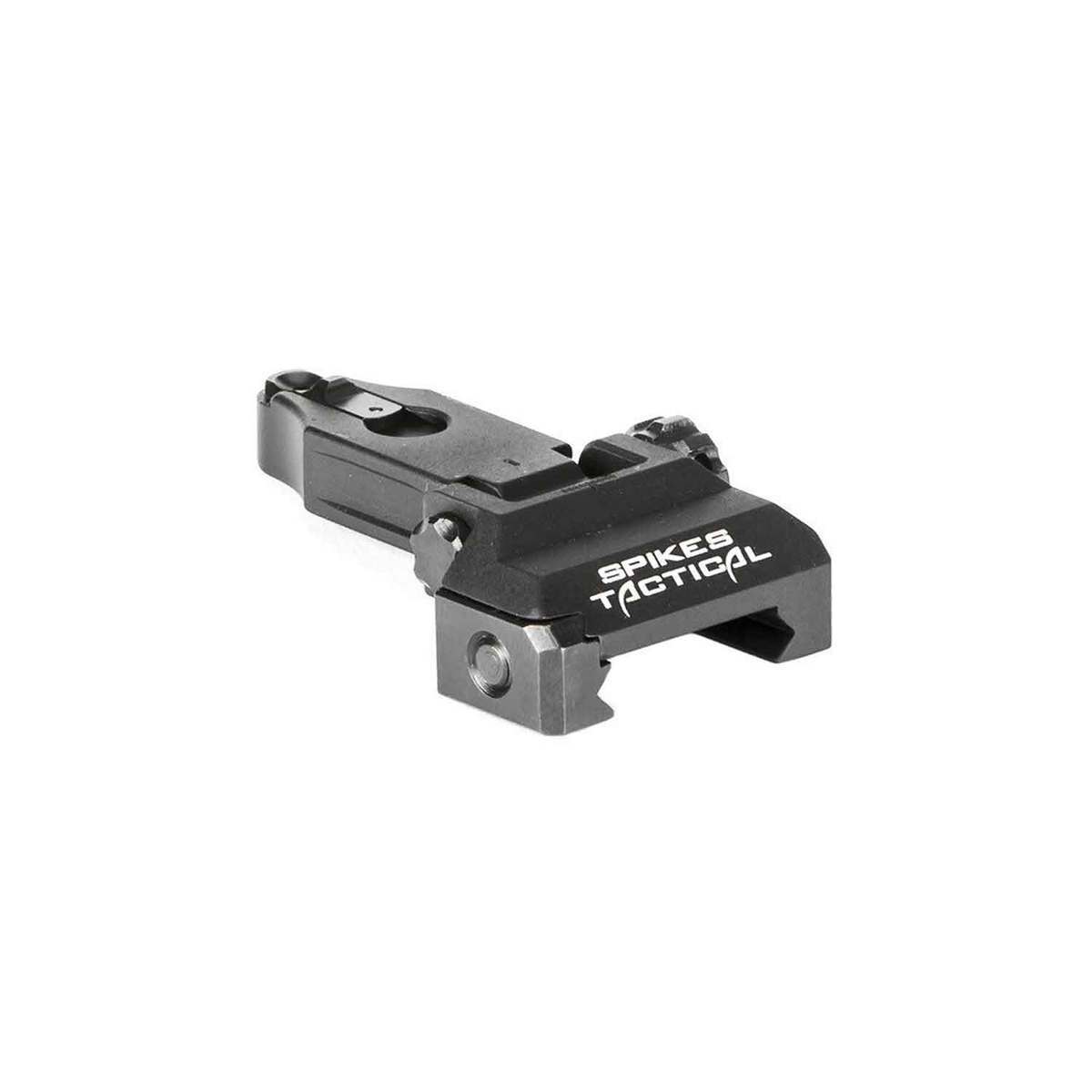 Spikes Tactical Gen II Micro Rear Folding Rifle Sight - Black - Black Nitride Finish Spikes Tactical Gen II Micro Rear Folding Rifle Sight - Black - Black Nitride Finish