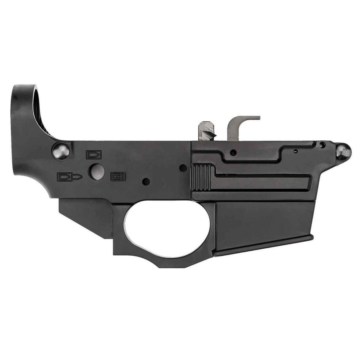 Spikes Tactical Spider 9MM Luger Glock Style Magazine Black Stripped Lower Receiver Spikes Tactical Spider 9MM Luger Glock Style Magazine Black Stripped Lower Receiver