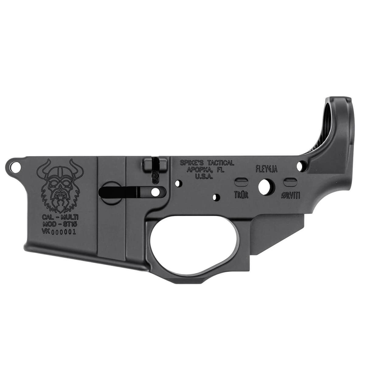 Spikes Tactical Viking AR-15 Stripped Black Lower Receiver Spikes Tactical Viking AR-15 Stripped Black Lower Receiver