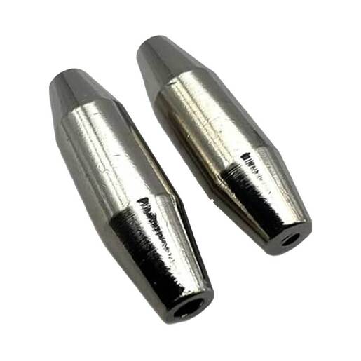 Hawken Fishing Simon Spinner Bullet Body - Nickel 3/16oz