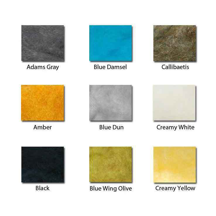 Spirit River UV2 Fine & Dry Dubbing - Callibaetis Spirit River UV2 Fine & Dry Dubbing - Callibaetis