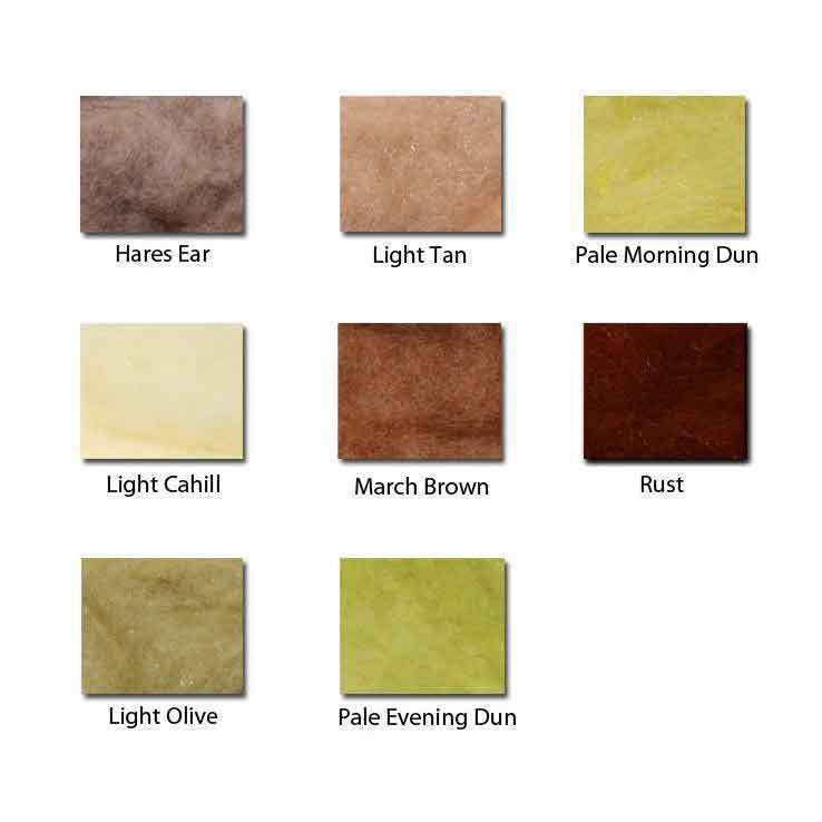 Spirit River UV2 Fine & Dry Dubbing - Callibaetis Spirit River UV2 Fine & Dry Dubbing - Callibaetis
