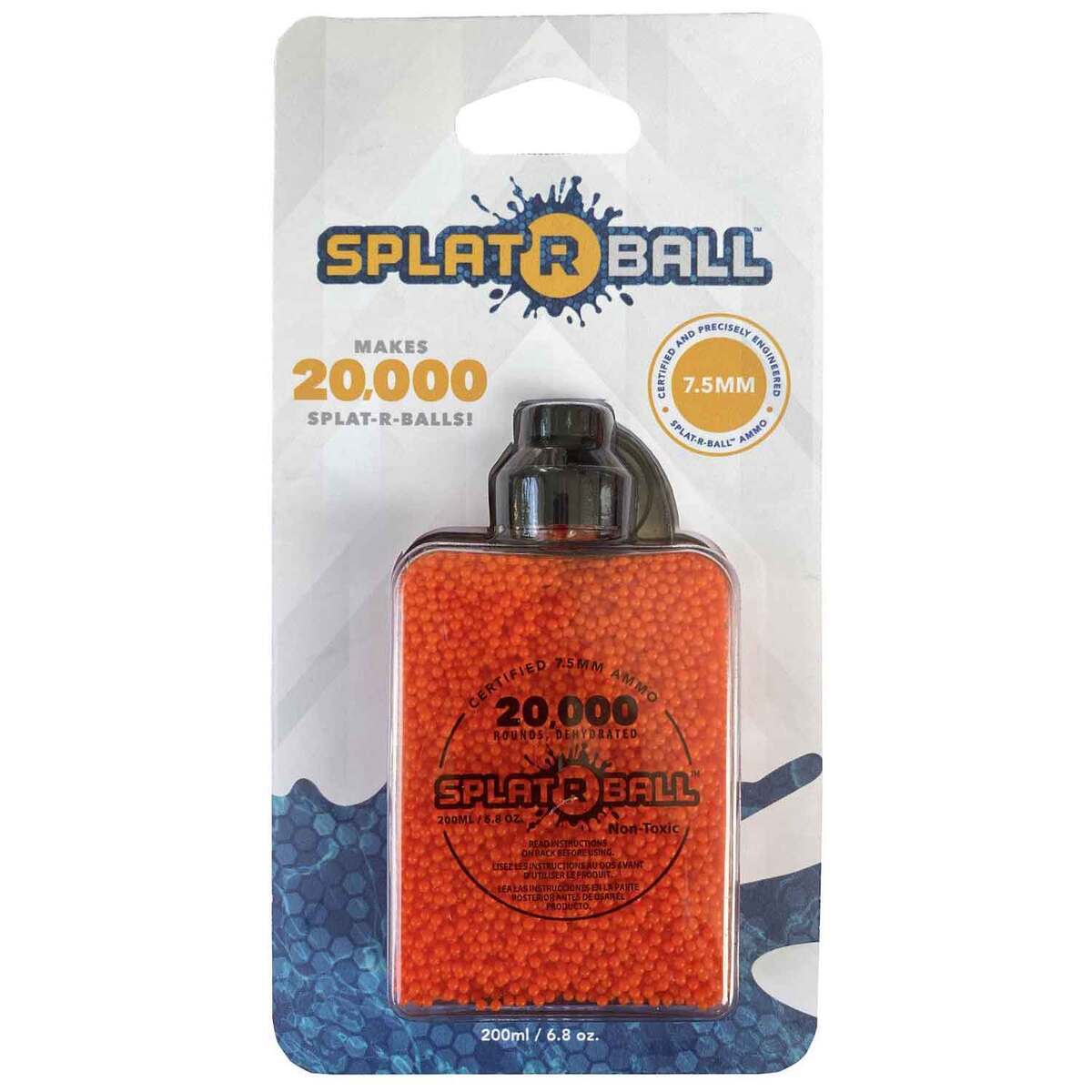 SplatRBall Certified Water Bead Blaster Ammo - 20000 Count SplatRBall Certified Water Bead Blaster Ammo - 20000 Count