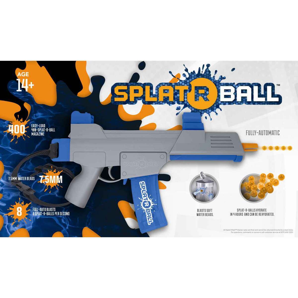 Splatter R Ball Gun Rambol SplatRBall SRB400-SUB Soft Water Bead Blaster Kit | Sportsman's Warehouse