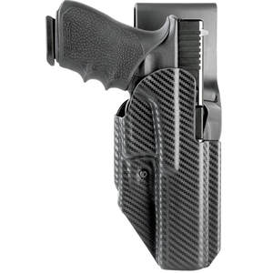 Hogue Sport CF Weave Stage 1 Glock 34/35 ARS Outside The Waistband Right Hand Holster