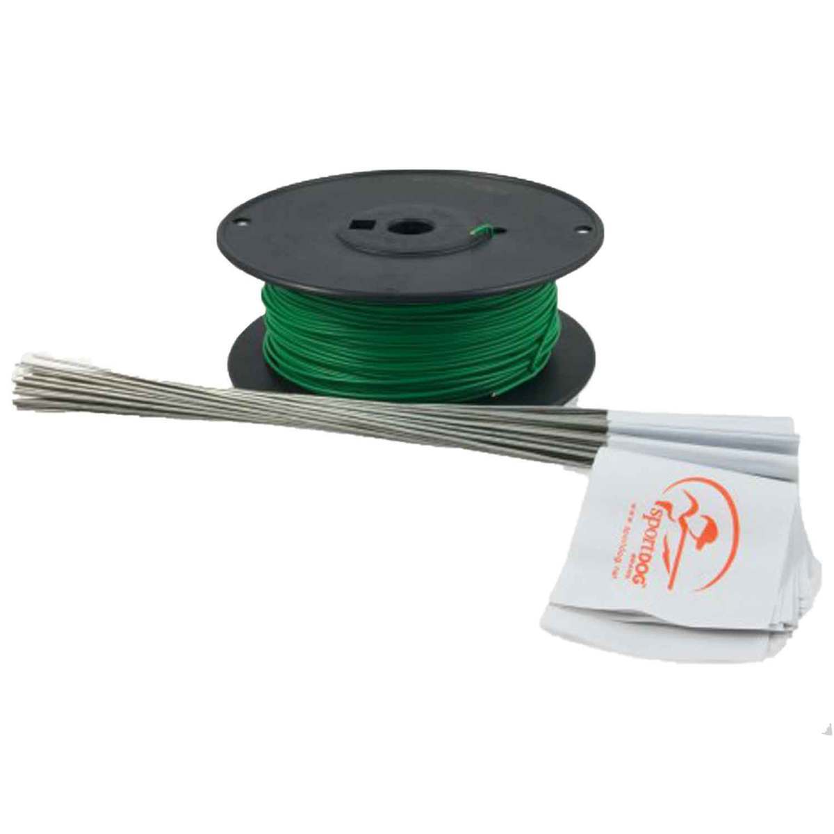 SportDog In-Ground Wire And Flag Kit - Green 500 FT SportDog In-Ground Wire And Flag Kit - Green 500 FT