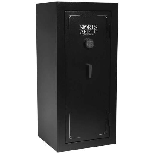 Sports Afield Instinct 24 Gun Safe – Matte Black – Black