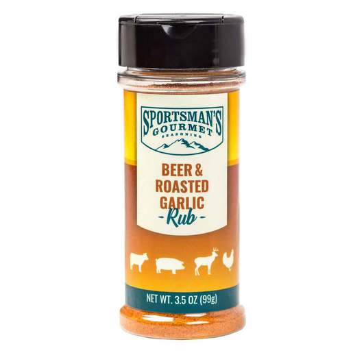Sportsman's Gourmet Beer & Roasted Garlic Rub - 3.5oz - Sportsman's Warehouse