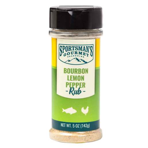 Sportsman's Gourmet Bourbon Lemon Pepper Rub - 5oz - Sportsman's Warehouse