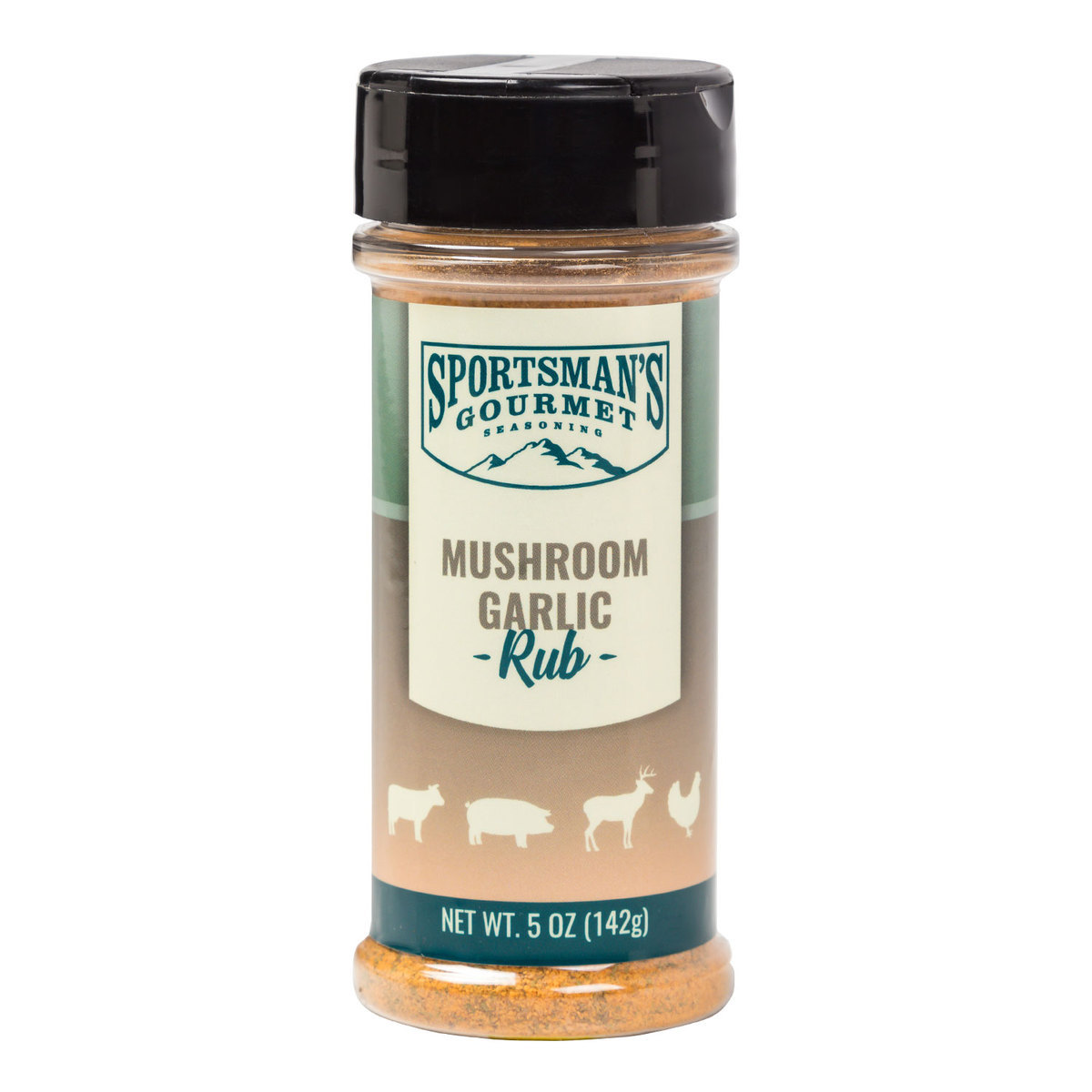 Sportsman's Gourmet Mushroom Garlic Rub - 4oz Sportsman's Gourmet Mushroom Garlic Rub - 4oz