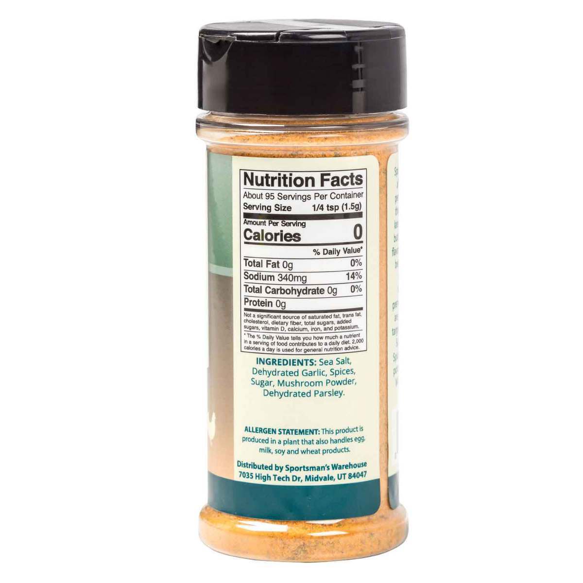 Sportsman's Gourmet Mushroom Garlic Rub - 4oz Sportsman's Gourmet Mushroom Garlic Rub - 4oz