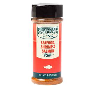 Sportsman's Gourmet Seafood, Shrimp & Salmon Rub