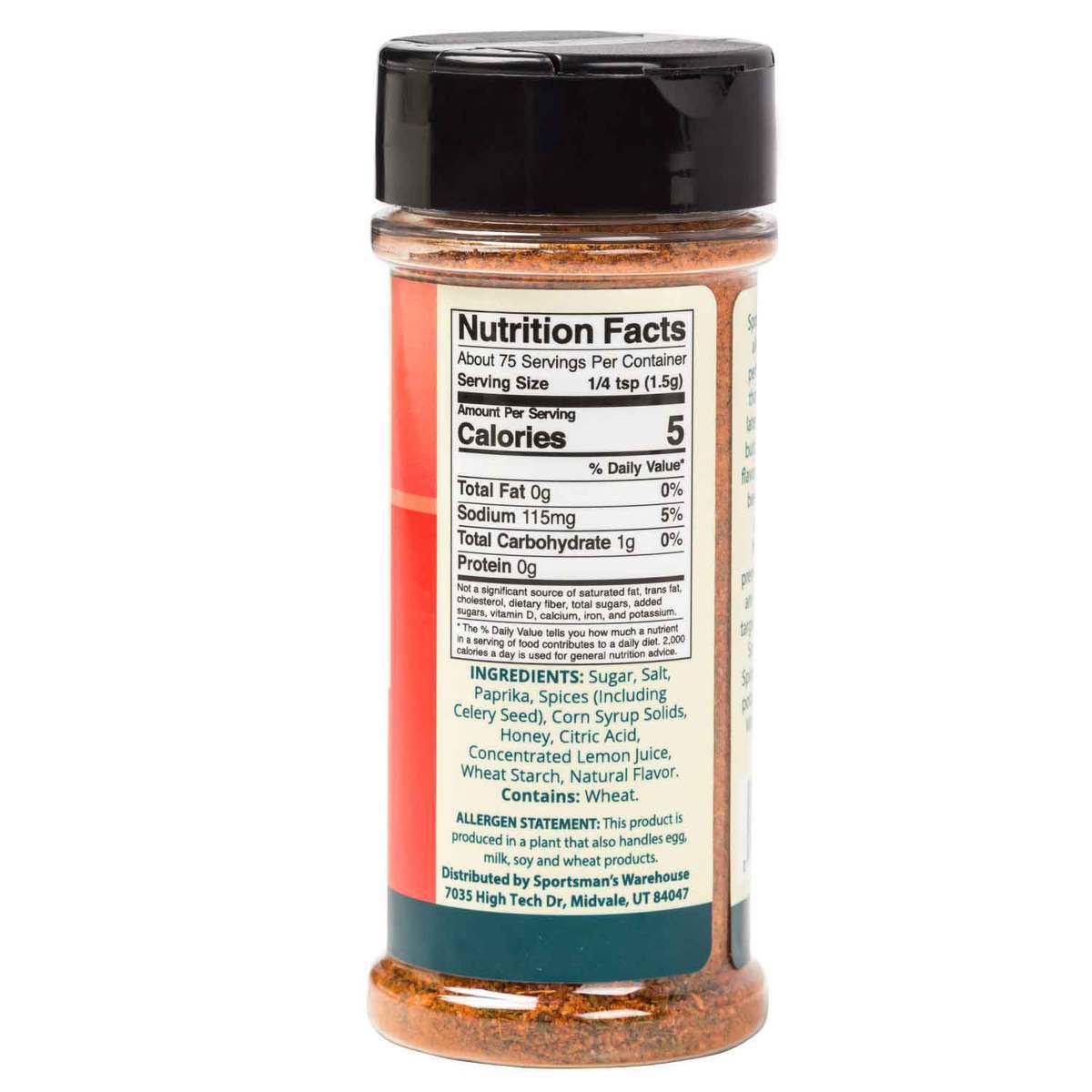 Sportsman's Gourmet Seafood, Shrimp & Salmon Rub - 4oz Sportsman's Gourmet Seafood, Shrimp & Salmon Rub - 4oz