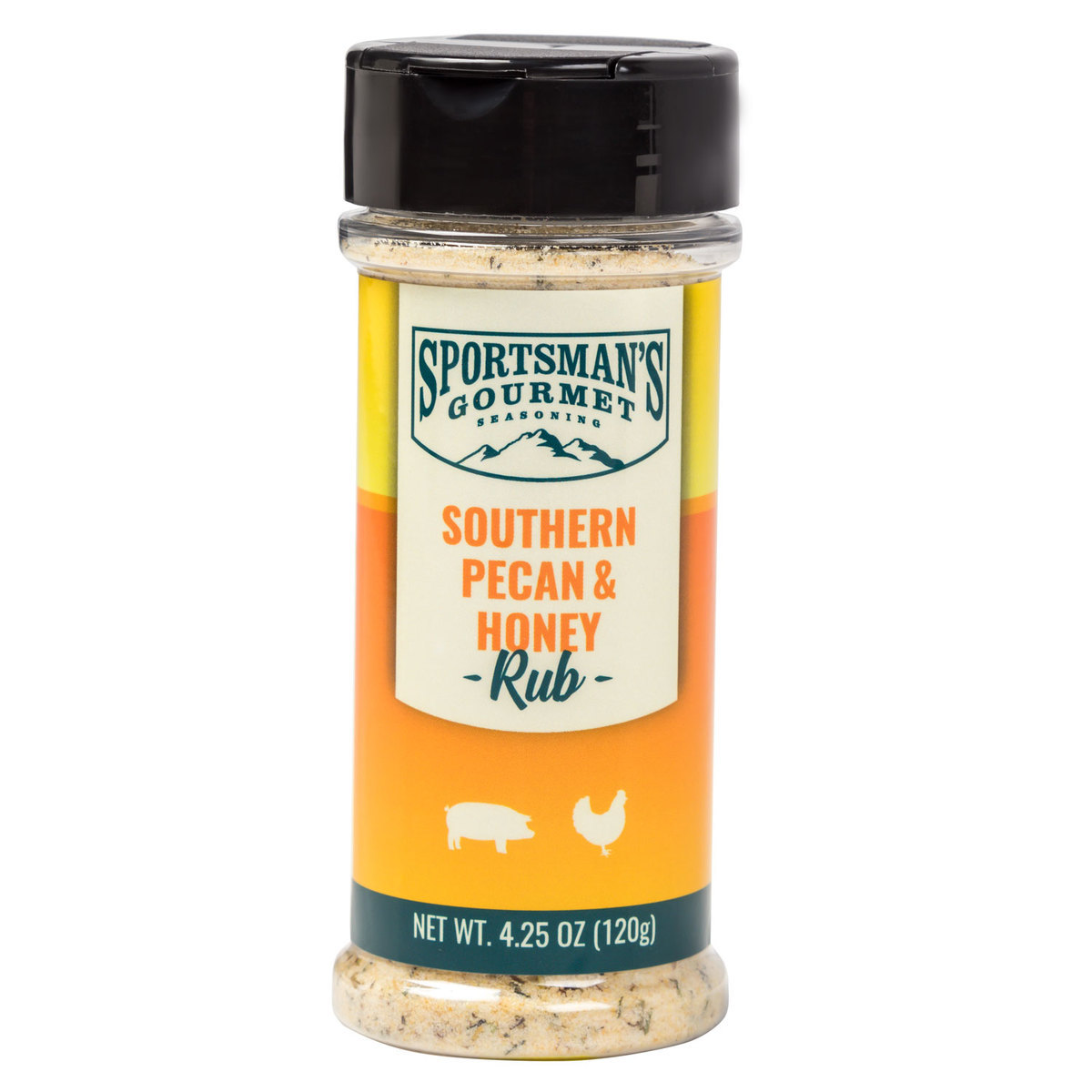 Sportsman's Gourmet Southern Pecan & Honey Rub - 4.25oz Sportsman's Gourmet Southern Pecan & Honey Rub - 4.25oz
