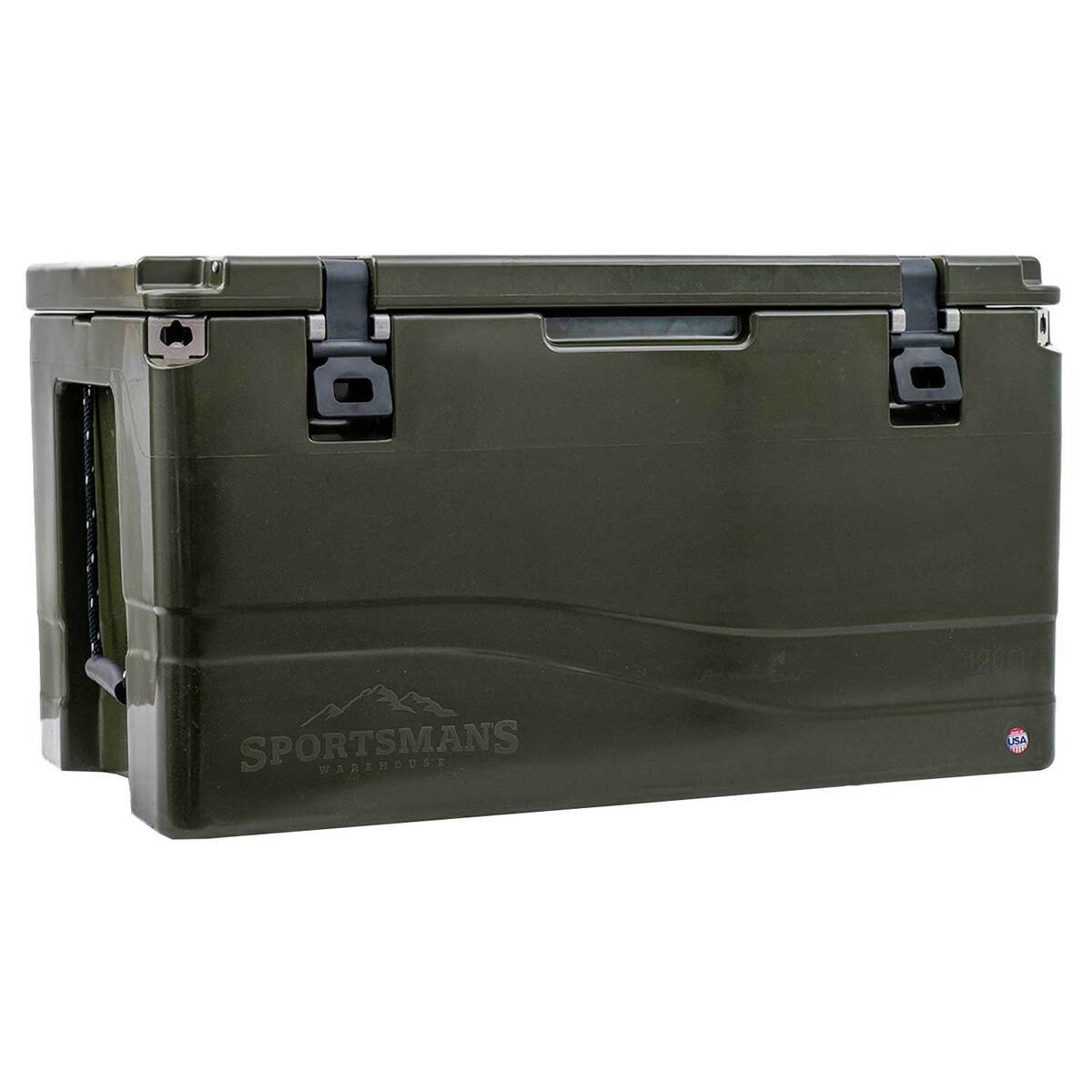 Sportsman's Warehouse 120 Quart Hard Cooler - Green - Green Sportsman's Warehouse 120 Quart Hard Cooler - Green - Green