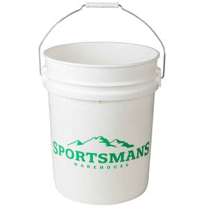 Sportsman's Warehouse 5 Gallon Printed Pail White - White