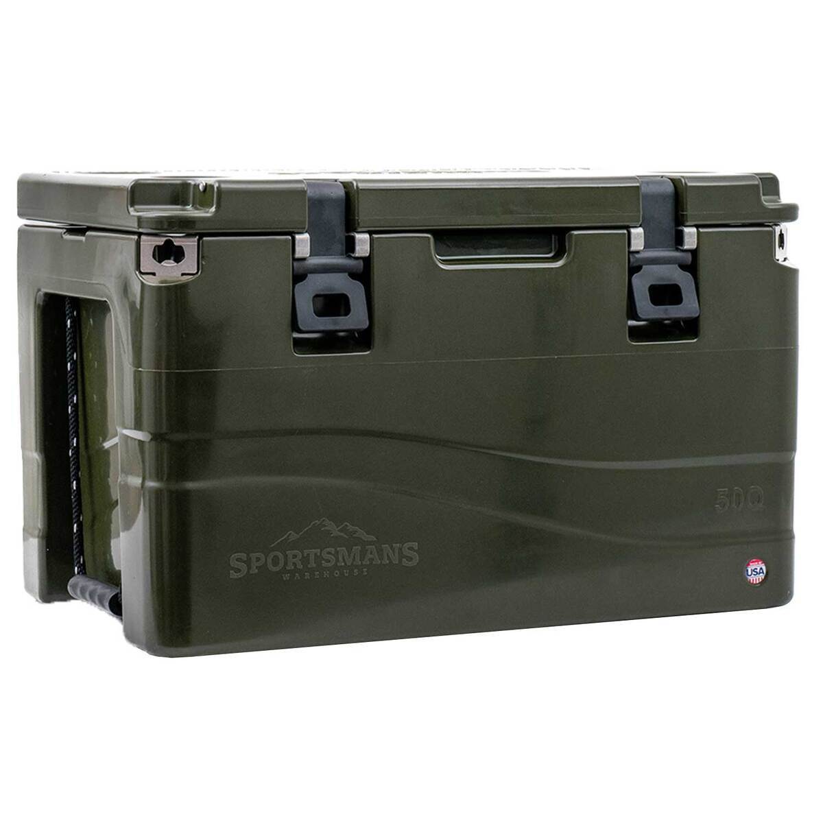 Sportsman's Warehouse 50 Quart Hard Cooler - Green - Green Sportsman's Warehouse 50 Quart Hard Cooler - Green - Green