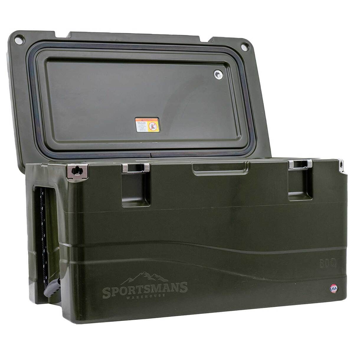 Sportsman's Warehouse 80 Quart Hard Cooler - Green - Green Sportsman's Warehouse 80 Quart Hard Cooler - Green - Green