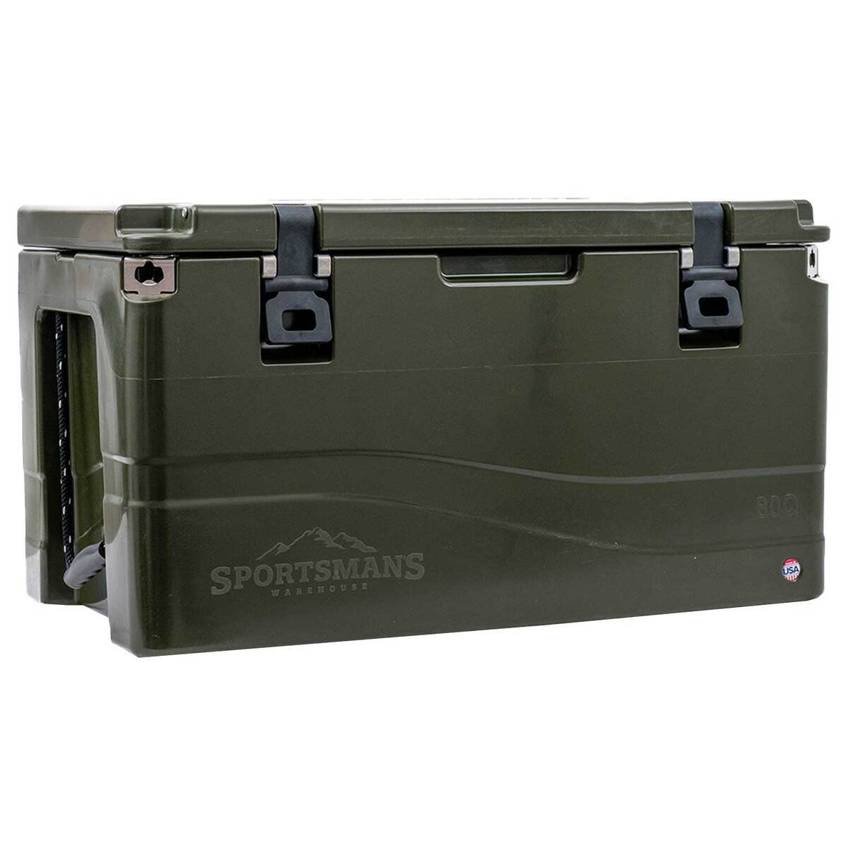 Sportsman's Warehouse 80 Quart Hard Cooler - Green - Green Sportsman's Warehouse 80 Quart Hard Cooler - Green - Green