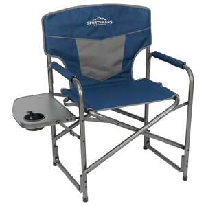 Sportsman's Warehouse Director's Chair with Side Table - Blue