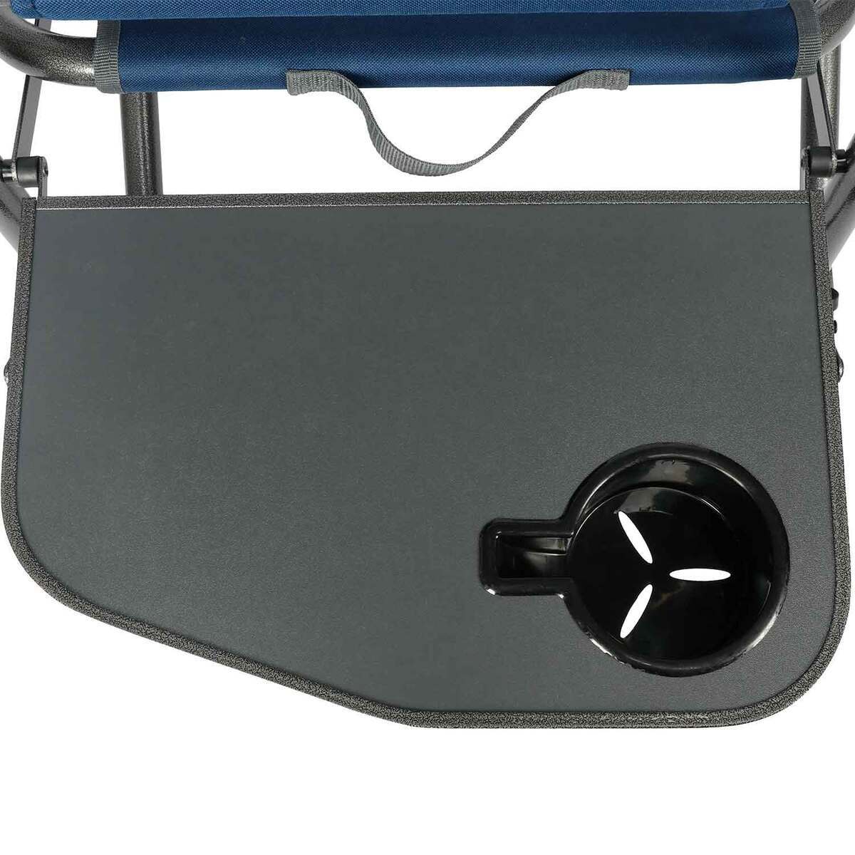 Sportsman's Warehouse Director's Chair with Side Table - Blue - Blue One Size Sportsman's Warehouse Director's Chair with Side Table - Blue - Blue One Size