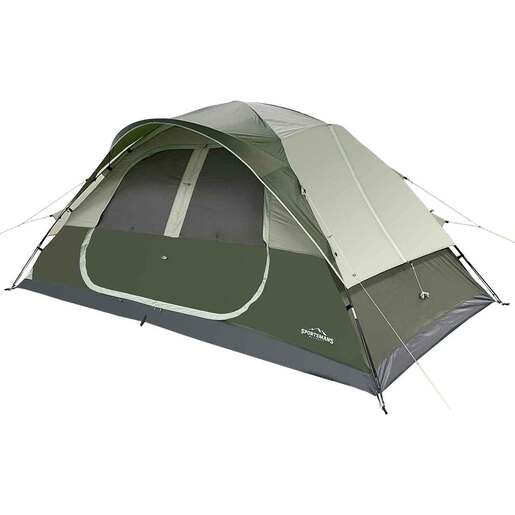 Sportsman's Warehouse Dome 8-Person Camping Tent - Green 25.2in x 8.3in x 8.3in - Sportsman's Warehouse