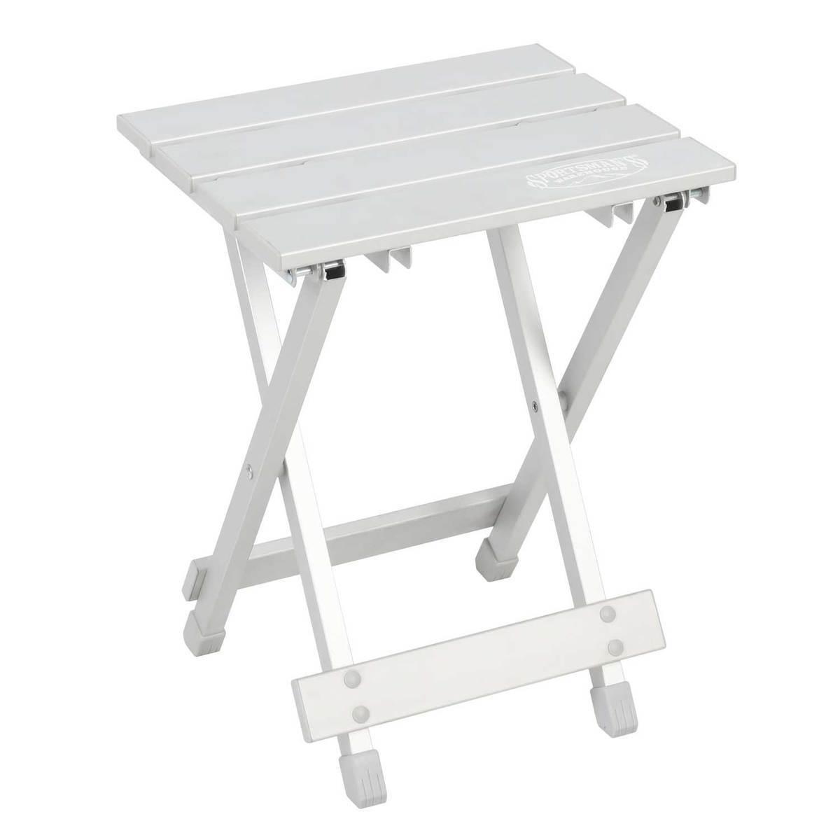 Sportsman's Warehouse Silver Folding Side Table Sportsman's Warehouse Silver Folding Side Table