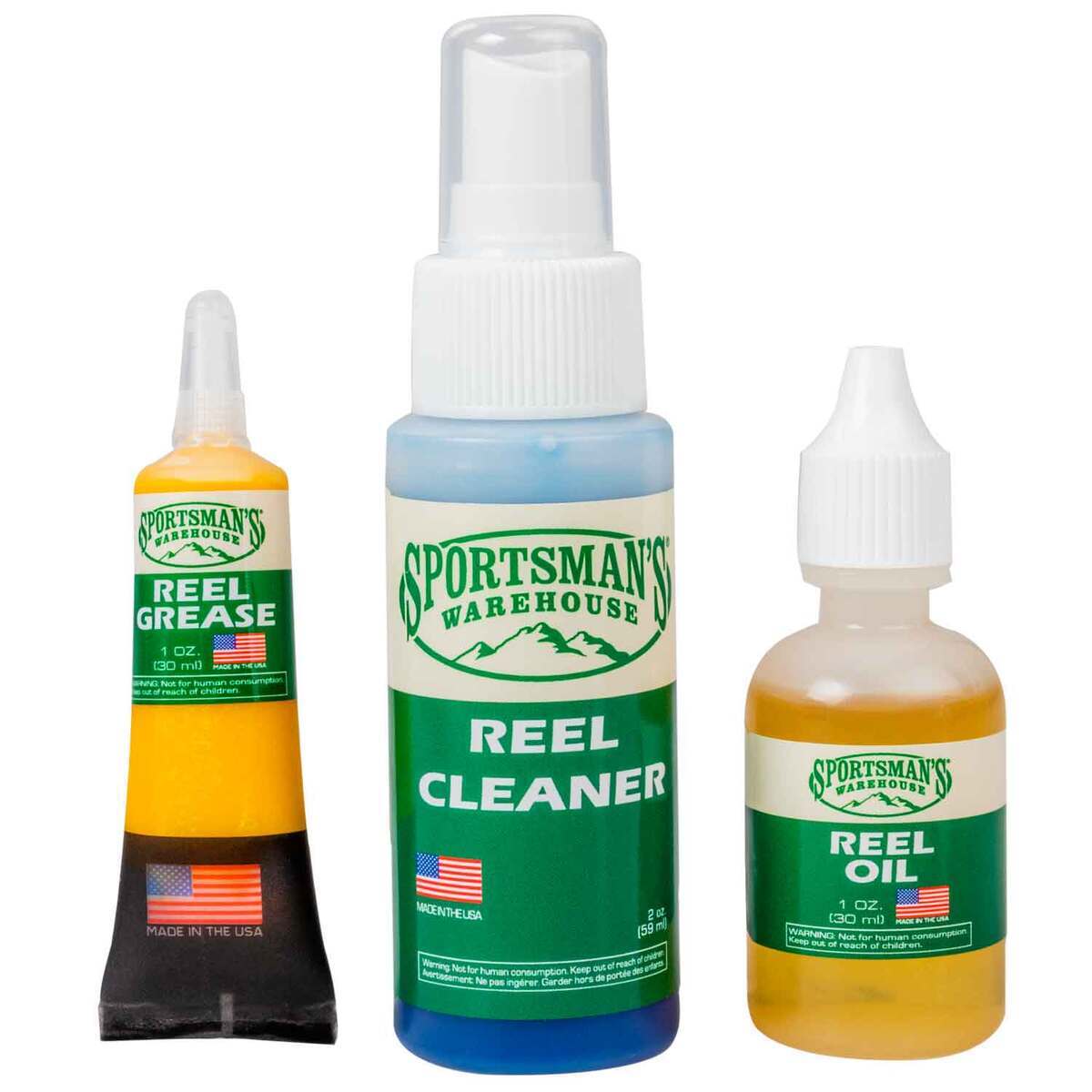 Sportsman's Warehouse Freshwater Reel Care Kit - 3 Pack Sportsman's Warehouse Freshwater Reel Care Kit - 3 Pack
