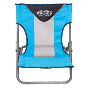 Sportsman's Warehouse Ground Lounger Camp Chair - Blue