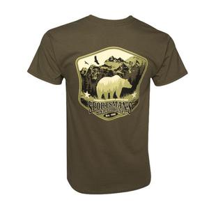Sportsman's Warehouse Men's Big Grizzly Mountain Short Sleeve Shirt Sportsman's Warehouse Men's Big Grizzly Mountain Short Sleeve Shirt