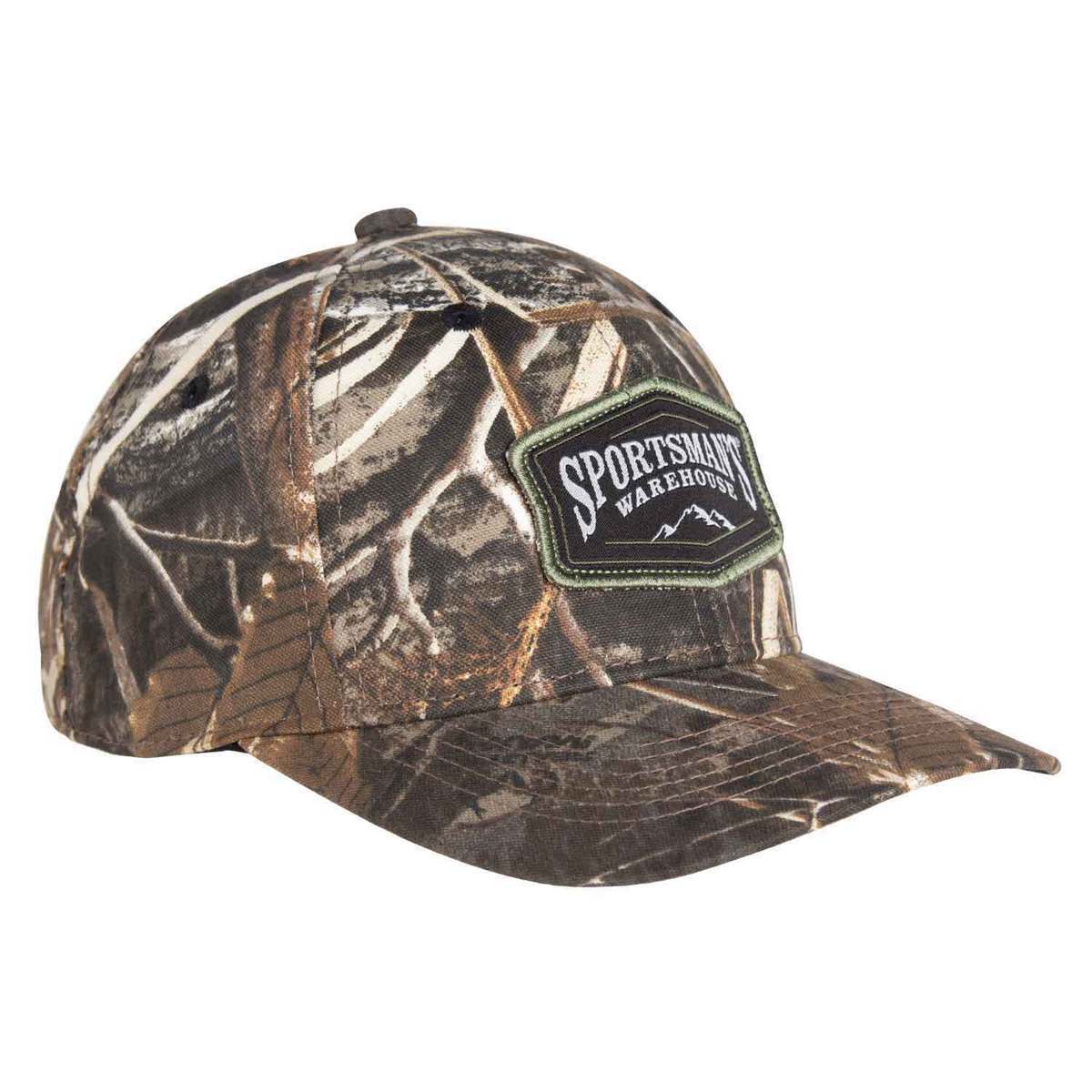 Sportsman's Warehouse Men's Camo Solid Back Adjustable Hat Sportsman's Warehouse Men's Camo Solid Back Adjustable Hat