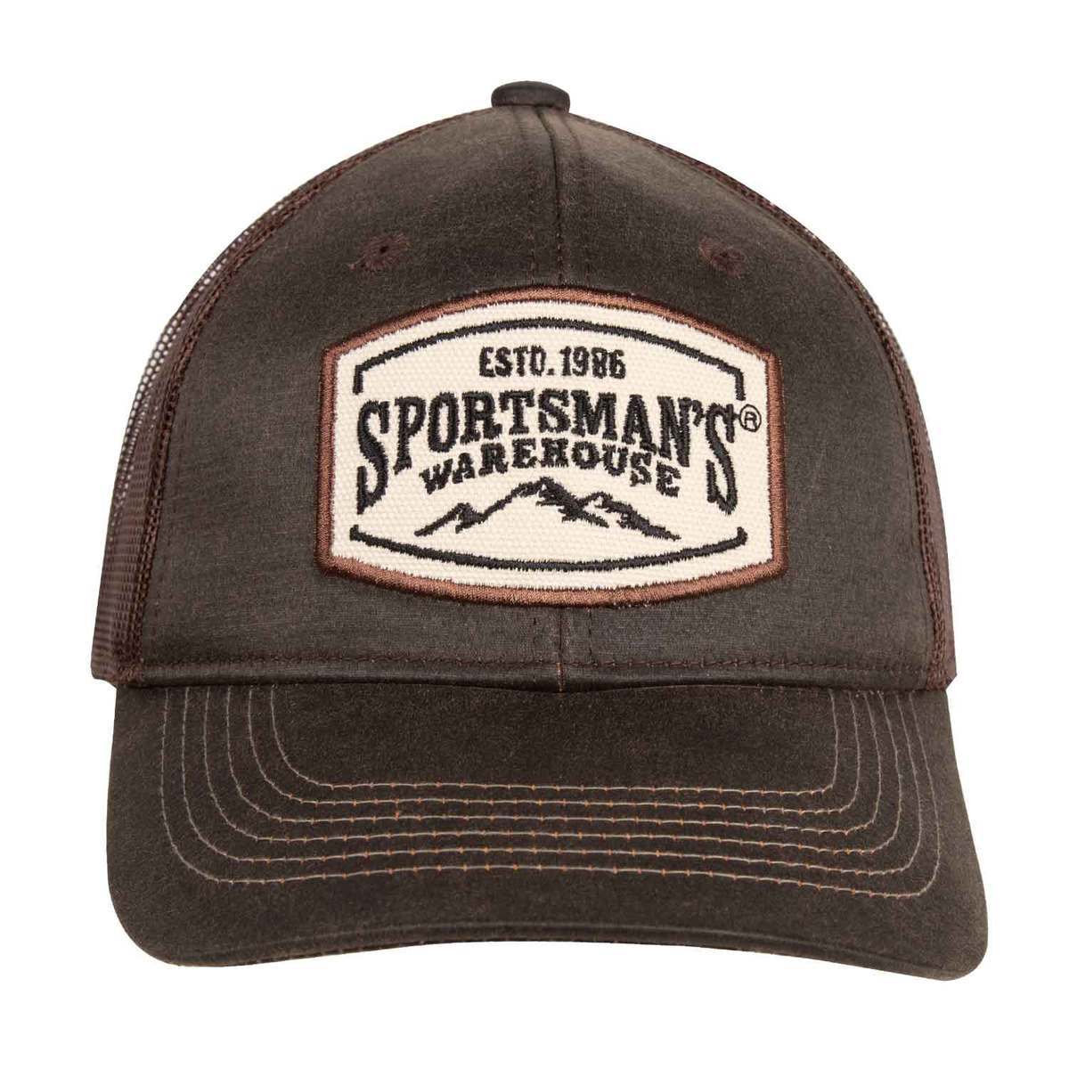 Sportsman's Warehouse Men's Distressed Woven Patch Hat - Brown - Brown One Size Fits Most Sportsman's Warehouse Men's Distressed Woven Patch Hat - Brown - Brown One Size Fits Most