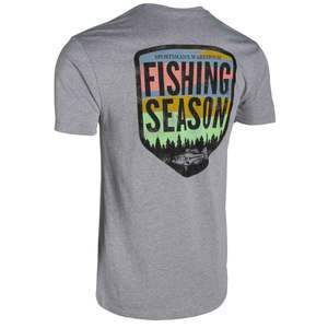 Sportsman's Warehouse Men's Fishing Season Short Sleeve Casual Shirt