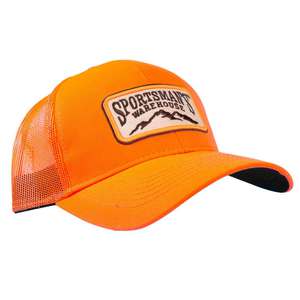 Sportsman's Warehouse Men's Meshback Camo Hat - Blaze Orange - One Size Fits Most