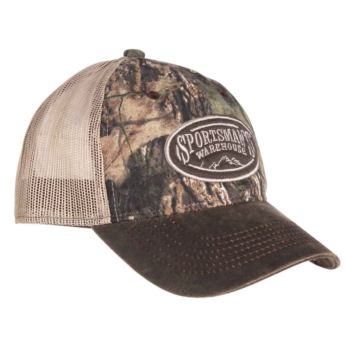Sportsman's Warehouse Men's Oval Camo Mesh Back Hat - Mossy Oak Country - Mossy Oak Country One Size Fits Most Sportsman's Warehouse Men's Oval Camo Mesh Back Hat - Mossy Oak Country - Mossy Oak Country One Size Fits Most