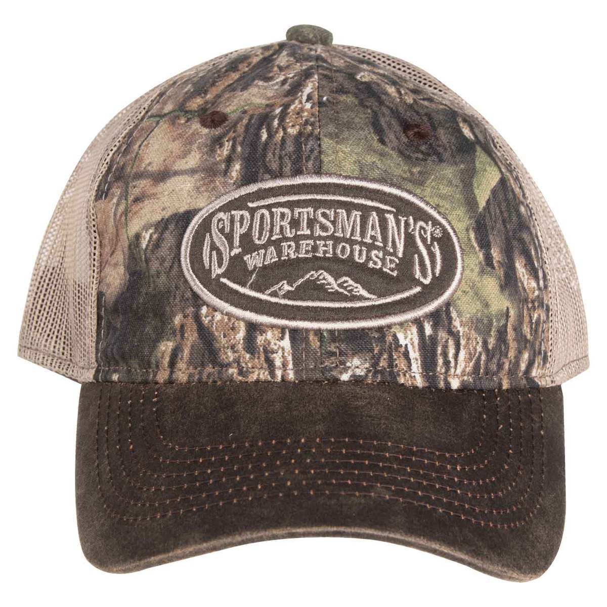 Sportsman's Warehouse Men's Oval Camo Mesh Back Hat - Mossy Oak Country - Mossy Oak Country One Size Fits Most Sportsman's Warehouse Men's Oval Camo Mesh Back Hat - Mossy Oak Country - Mossy Oak Country One Size Fits Most