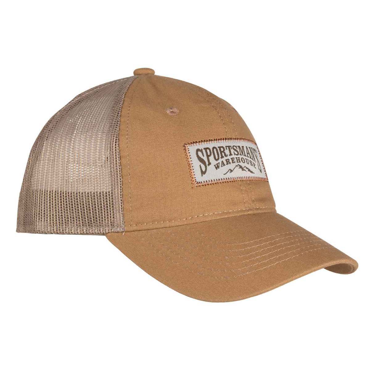 Sportsman's Warehouse Men's Solid Front Logo Patch Adjustable Hat Sportsman's Warehouse Men's Solid Front Logo Patch Adjustable Hat