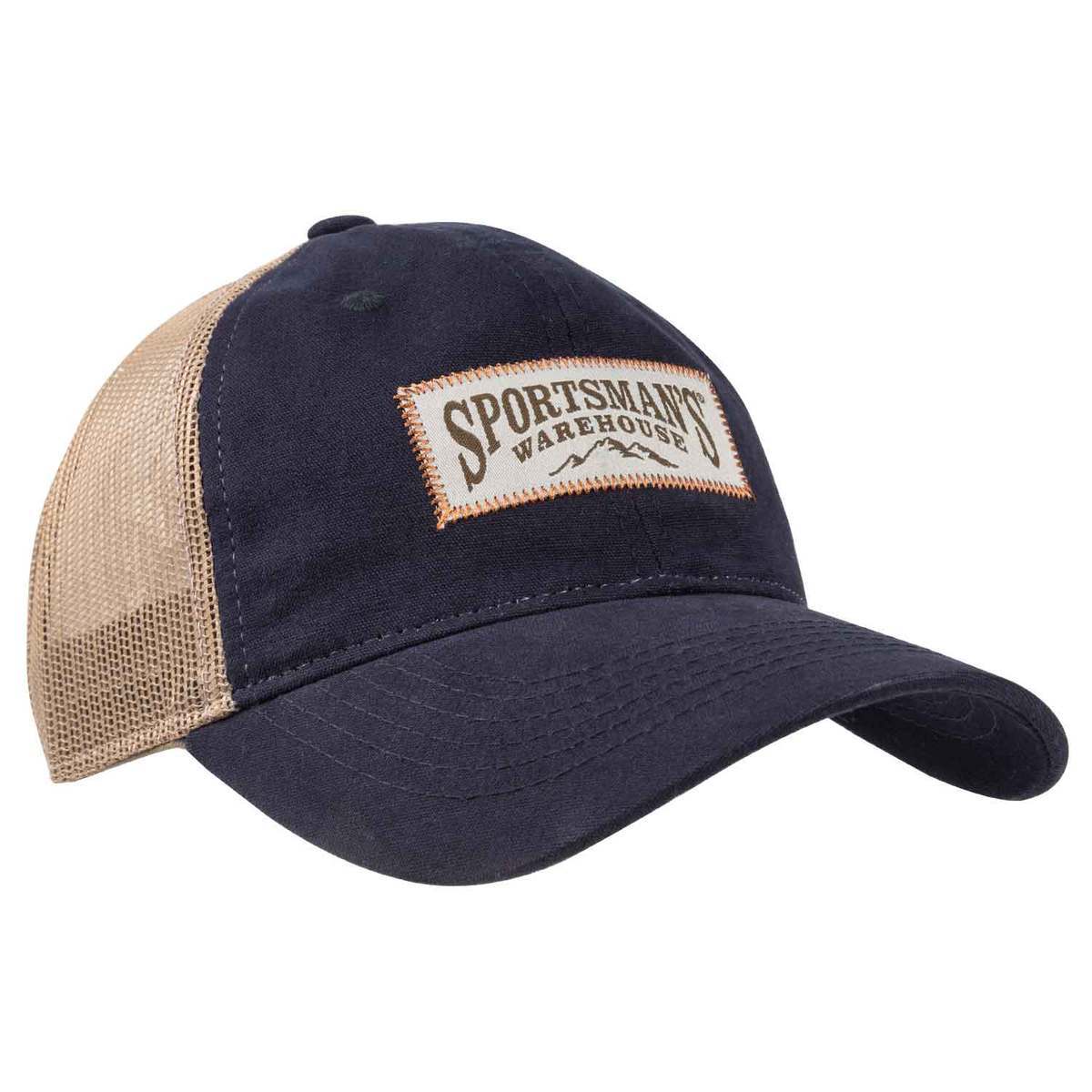 Sportsman's Warehouse Men's Solid Front Logo Patch Adjustable Hat Sportsman's Warehouse Men's Solid Front Logo Patch Adjustable Hat