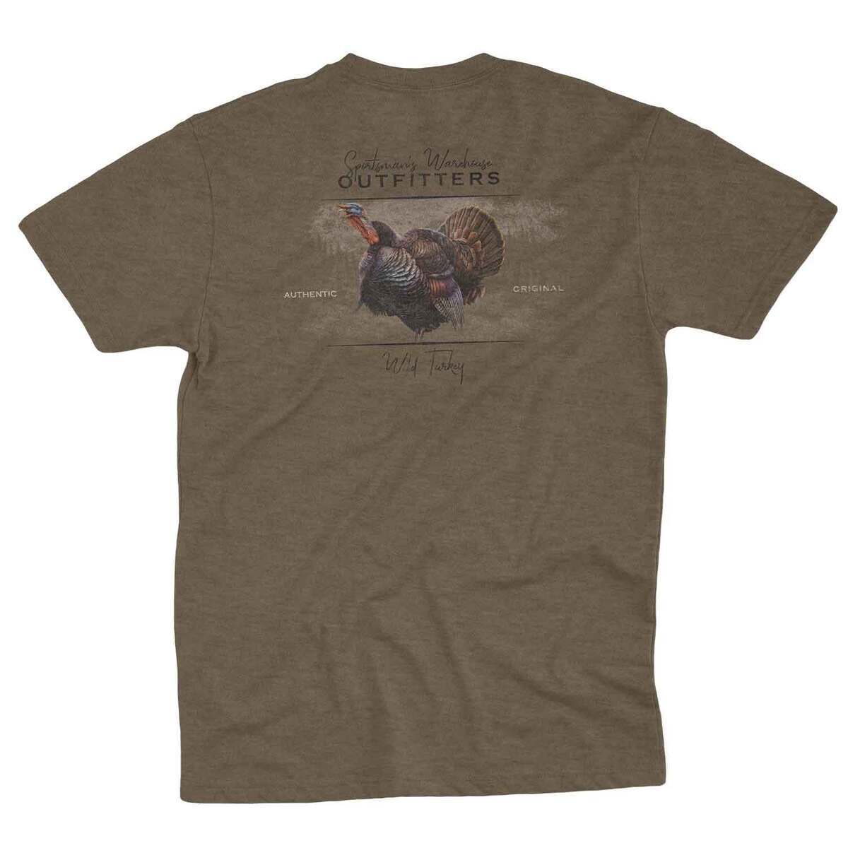 Sportsman's Warehouse Men's Wild Turkey Short Sleeve Casual Shirt ...