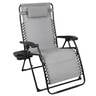Sportsman's Warehouse Mesh XL Zero Gravity Lounger with Side Table - Gray - Gray