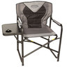 Sportsman's Warehouse Padded Directors Camp Chair w/ Table - Gray - Gray