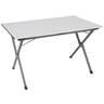 Sportsman's Warehouse Rectangular Roll Top Table - Silver - Silver