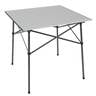 Sportsman's Warehouse Square Roll Top Table - Silver - Silver
