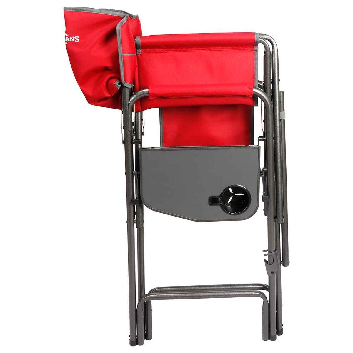 Sportsman's Warehouse Tall Director's Chair with Side Table - Red - Red One Size Sportsman's Warehouse Tall Director's Chair with Side Table - Red - Red One Size