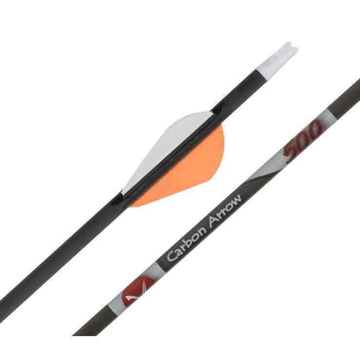 Sportsman's Warehouse Vital Impact 300 spine Carbon Arrows - 6 Pack - Black Sportsman's Warehouse Vital Impact 300 spine Carbon Arrows - 6 Pack - Black