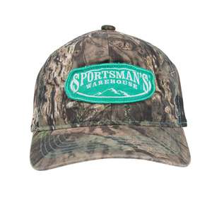 Sportsman's Warehouse Country Logo Hat - Mossy Oak Country/Teal - One Size Fits Most
