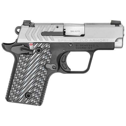 Springfield 911 380 Auto (ACP) 2.7in Stainless Pistol - 7+1 Rounds - Gray image