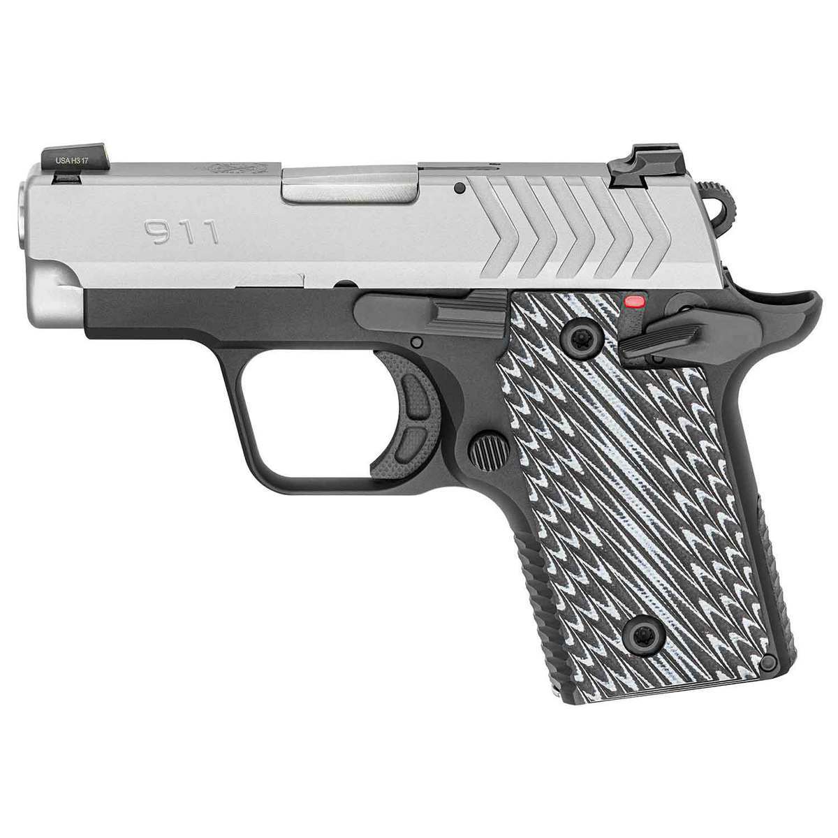 Springfield 911 380 Auto (ACP) 2.7in Stainless Pistol - 7+1 Rounds - Gray Springfield 911 380 Auto (ACP) 2.7in Stainless Pistol - 7+1 Rounds - Gray