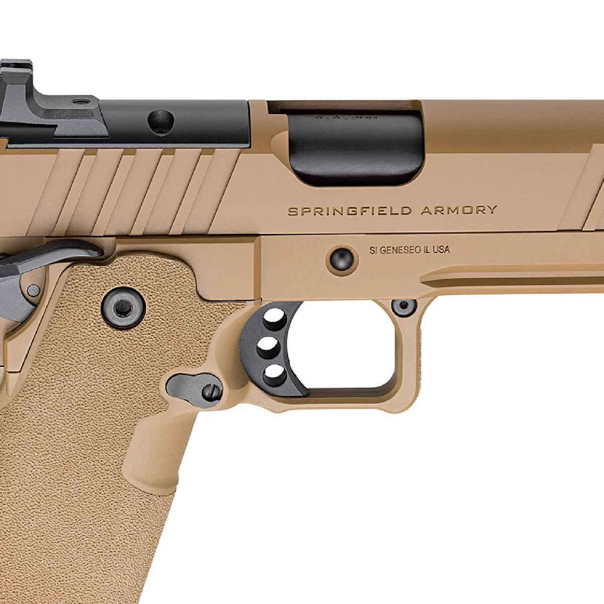 Springfield Armory 1911 DS Prodigy 9mm Luger 4.25in Coyote Brown Cerakote Pistol - 20+1 Rounds - Brown Springfield Armory 1911 DS Prodigy 9mm Luger 4.25in Coyote Brown Cerakote Pistol - 20+1 Rounds - Brown